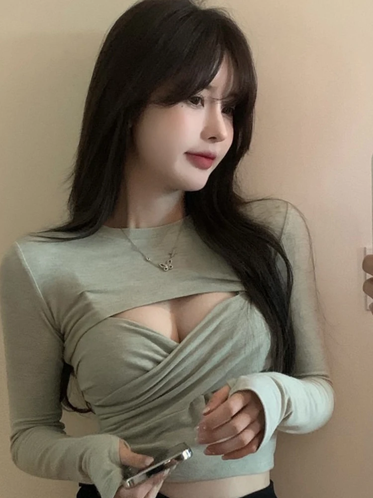 Sexy Bodycon Crop Top for Woman 2022 Spring Summer Female Tops Clothing Harajuku Kpop Korean Style Clothes
Sexy Bodycon Crop Top for Woman 2022 Spring Summer Female Tops Clothing Harajuku Kpop Korean Style Clothes