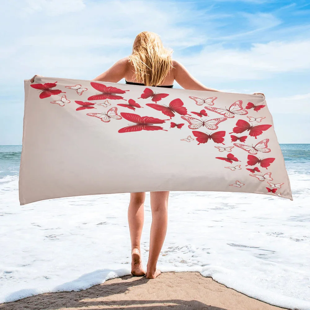 Red White Butterfly Insect Beach Towel Microfiber Large Adult Kids Bath Towels Beach Cushion SPA Bathroom Towel Sport Yoga Mat
Red White Butterfly Insect Beach Towel Microfiber Large Adult Kids Bath Towels Beach Cushion SPA Bathroom Towel Sport Yoga Mat