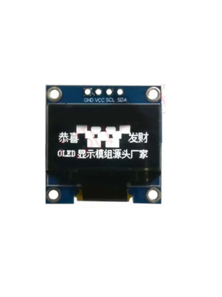 Nieuwe 0.96 Inch Iic Seriële Wit/Blauw/Geel Oled Display Module 128X64 I2C SSD1306 12864 LCD-scherm Board voor Arduino
Nieuwe 0.96 Inch Iic Seriële Wit/Blauw/Geel Oled Display Module 128X64 I2C SSD1306 12864 LCD-scherm Board voor Arduino