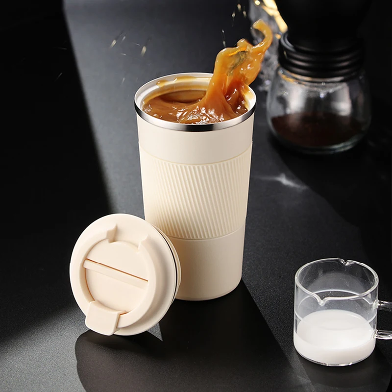 Кофейная кружка с крышкой, кофейная кружка, силиконовая кофейная кружка из нержавеющей стали с изоляцией, портативная уличная портативная ... 
Кофейная кружка с крышкой, кофейная кружка, силиконовая кофейная кружка из нержавеющей стали с изоляцией, портативная уличная портативная ...