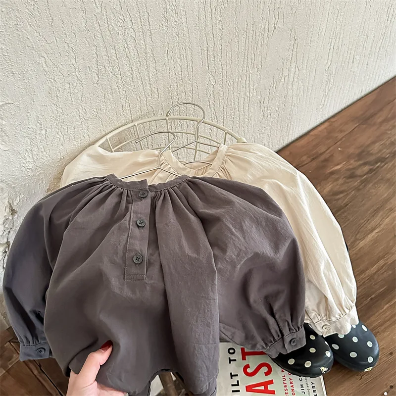 Casual Korean Bat Style Blouses Tops Sleeve Loose Girls Children Baby Shirts 2023 Deer Solid Jonmi Color Cotton Spring
Casual Korean Bat Style Blouses Tops Sleeve Loose Girls Children Baby Shirts 2023 Deer Solid Jonmi Color Cotton Spring