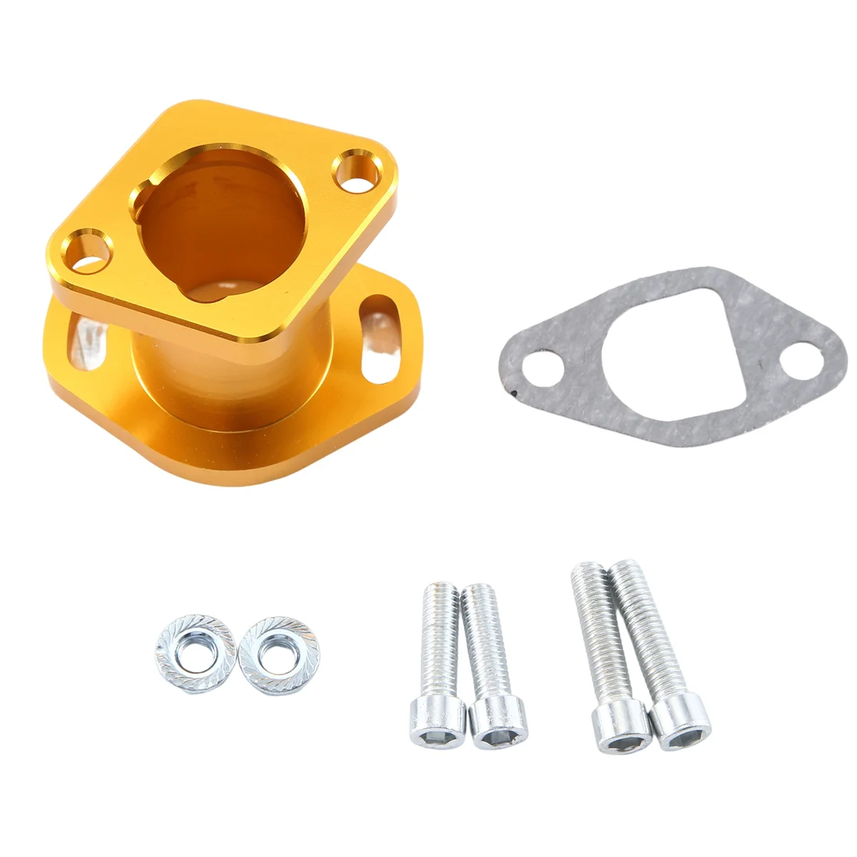 VM22 Gold Carburetor Connector Port Intake Manifold Carburetor Adapter Auto Supplies
VM22 Gold Carburetor Connector Port Intake Manifold Carburetor Adapter Auto Supplies