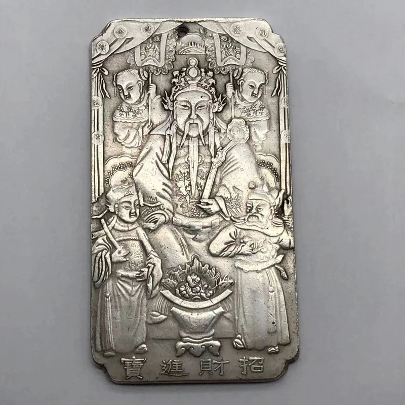 Медная статуэтка тибетского бога богатства 
Медная статуэтка тибетского бога богатства