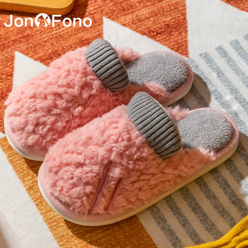Тапочки женские хлопчатобумажные с мехом на зиму, унисекс 
Тапочки женские хлопчатобумажные с мехом на зиму, унисекс