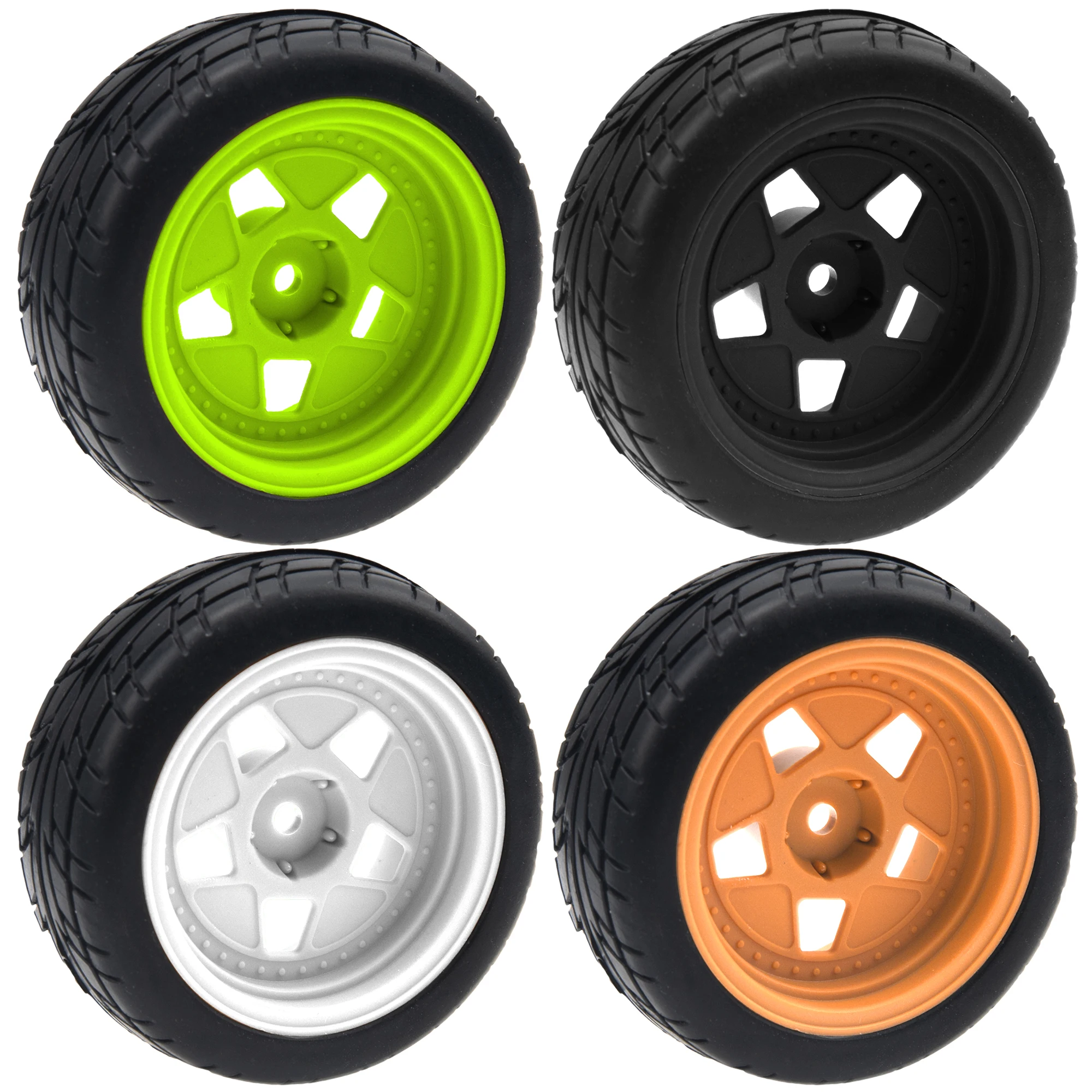 Nylon Wheel Rims with Rubber Tire RC 12mm Hex for HSP Tamiya Kyosho RedCat Sakura WLtoys 1/10 RC On-Road Racing Touring Car
Nylon Wheel Rims with Rubber Tire RC 12mm Hex for HSP Tamiya Kyosho RedCat Sakura WLtoys 1/10 RC On-Road Racing Touring Car