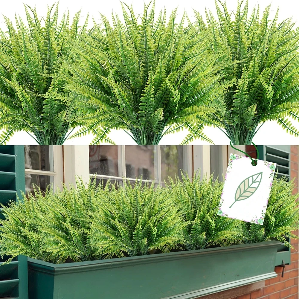 4/1Pcs Artificial Boston Fern Plants Plastic Artificial Shrubs Greenery for House Outdoor Garden Office Decor Imitation Plants
4/1Pcs Artificial Boston Fern Plants Plastic Artificial Shrubs Greenery for House Outdoor Garden Office Decor Imitation Plants