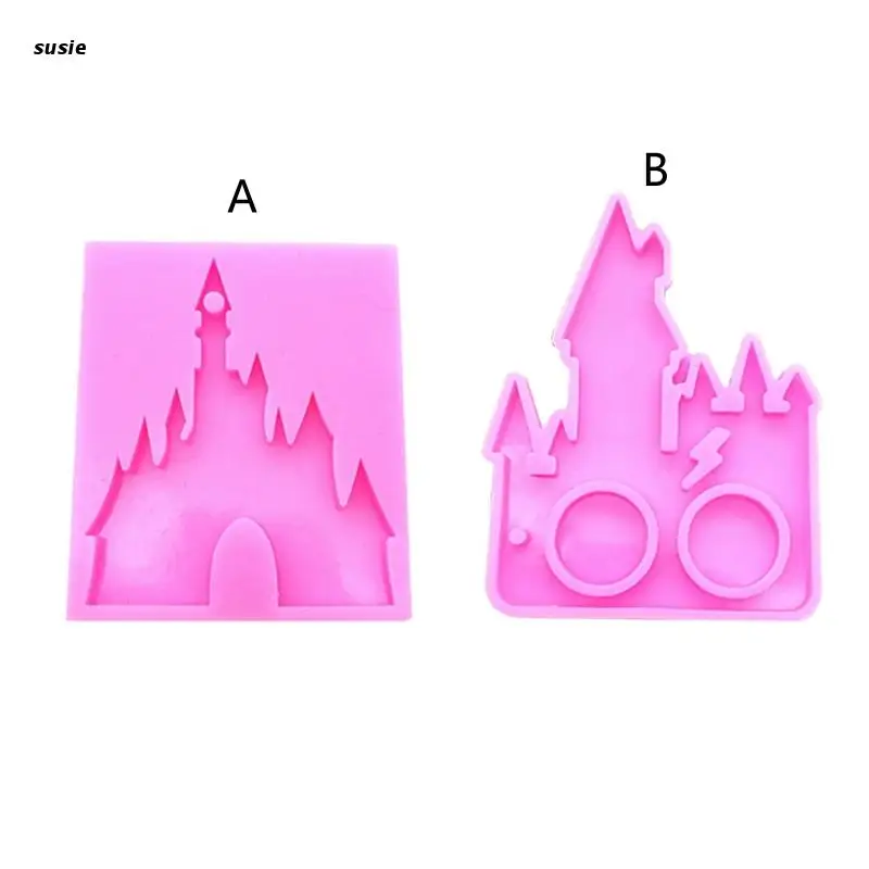 X7YA Silicone Resin Keychain Mold Castle Key Chain Mold Epoxy Resin Casting Molds 
X7YA Silicone Resin Keychain Mold Castle Key Chain Mold Epoxy Resin Casting Molds