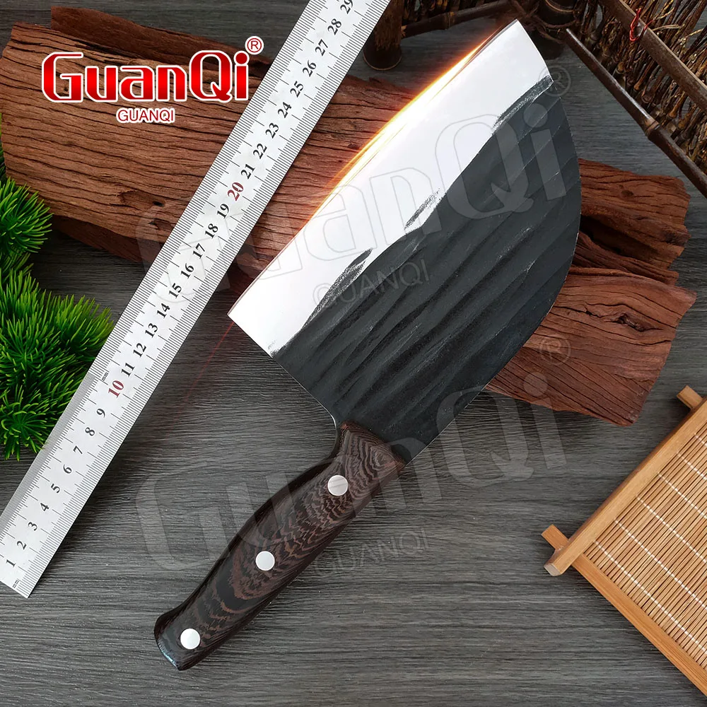 7-дюймовый кухонный нож из нержавеющей стали мясной нож шеф-повара нож для измельчения мяса Мясницкий резак для нарезки овощей кости кухонн...
7-дюймовый кухонный нож из нержавеющей стали мясной нож шеф-повара нож для измельчения мяса Мясницкий резак для нарезки овощей кости кухонн...