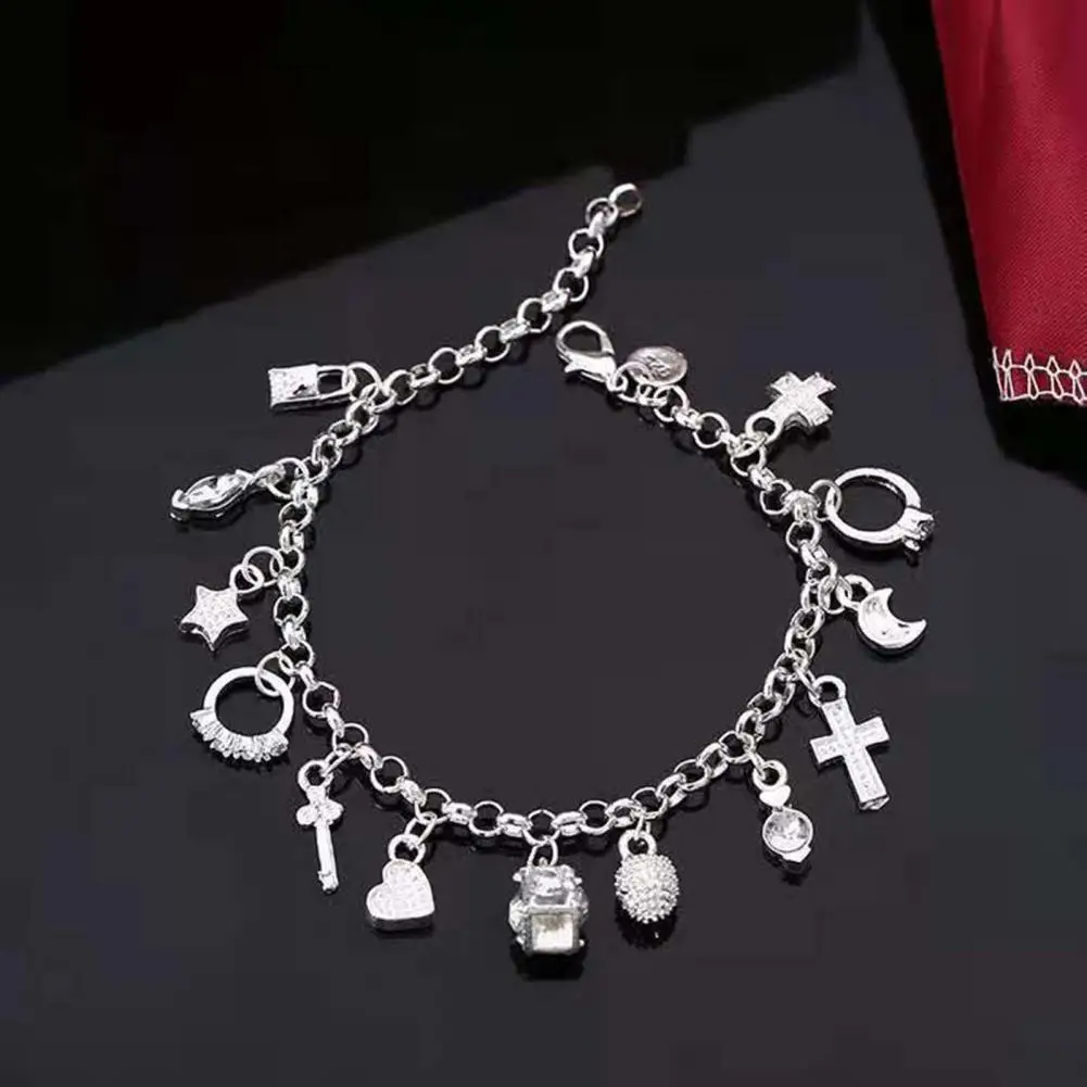 Women Bracelet 13 Themed Charm Bohemian Jewelry Electroplated Long Lasting Bracelet for Party
Women Bracelet 13 Themed Charm Bohemian Jewelry Electroplated Long Lasting Bracelet for Party