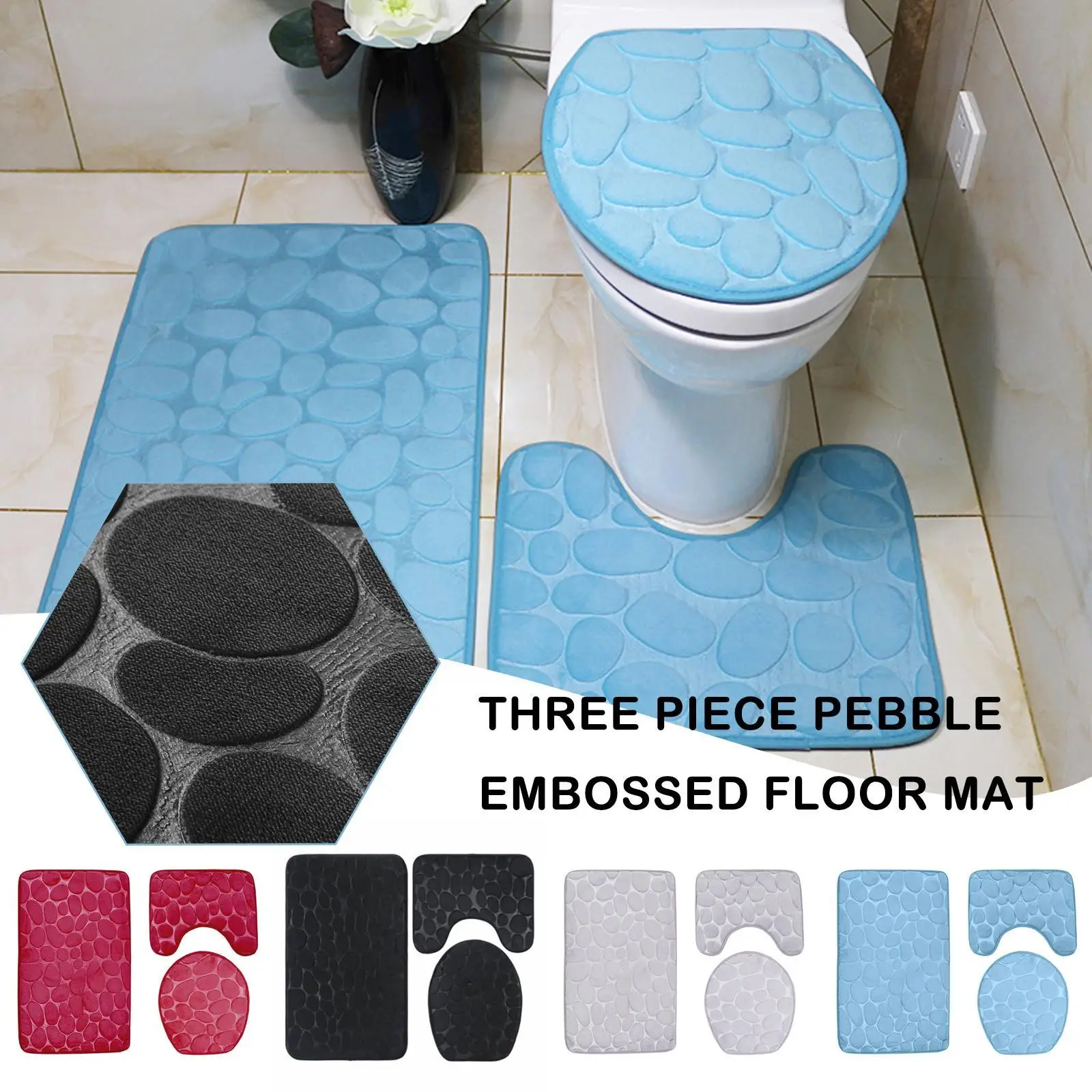 Embossing Bath Mat For Bathroom Memory Foam Shower Carpet Mat Toilet Rugs Shower Room Lid Cover Toilet Mat Bathroom Floor P N0r6
Embossing Bath Mat For Bathroom Memory Foam Shower Carpet Mat Toilet Rugs Shower Room Lid Cover Toilet Mat Bathroom Floor P N0r6