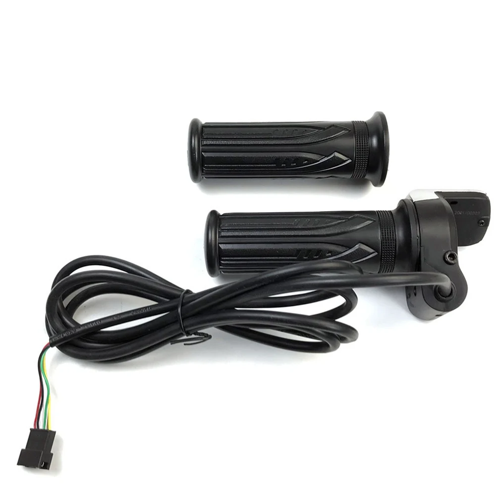 Durable Biking Throttle Handle Handlebar Grip 36V 6 Wire ABS+Rubber About 300g Black Throttle Grip With LCD Display
Durable Biking Throttle Handle Handlebar Grip 36V 6 Wire ABS+Rubber About 300g Black Throttle Grip With LCD Display