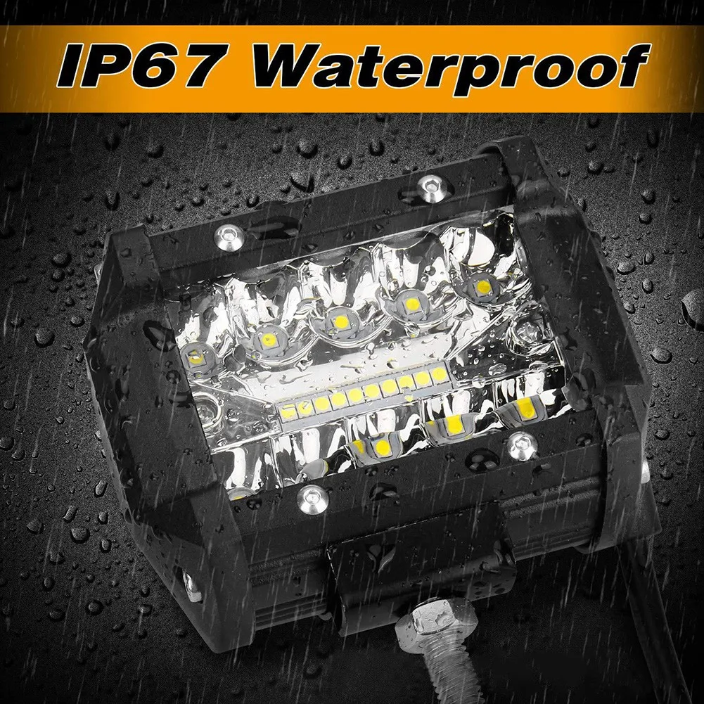 60W Offroad Car Truck SUV LED Work Light Bar Flood Spot Lights Driving Lamp High Intensity LED Light Bar 10.5*9.8*8cm
60W Offroad Car Truck SUV LED Work Light Bar Flood Spot Lights Driving Lamp High Intensity LED Light Bar 10.5*9.8*8cm