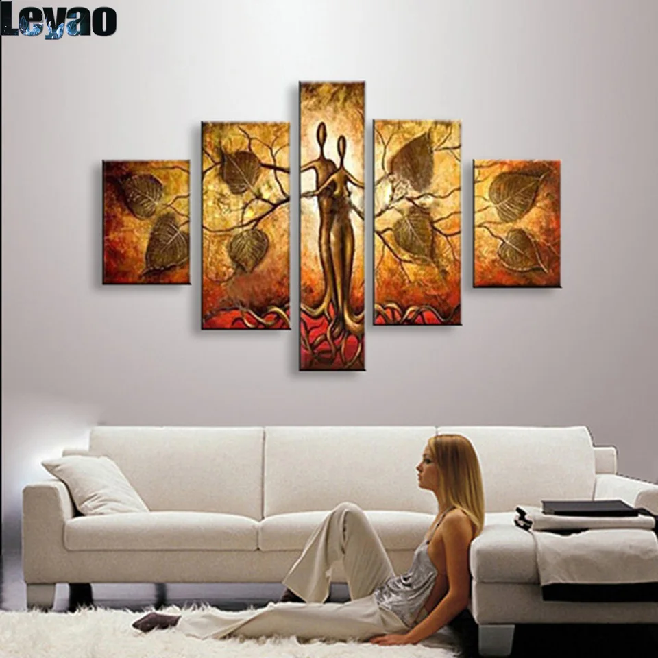 5 pieces diy 5d diamond painting Abstract Tree Nude Hug Lover crystal mosaic full drill diamond embroidery Lover Artwork Decor
5 pieces diy 5d diamond painting Abstract Tree Nude Hug Lover crystal mosaic full drill diamond embroidery Lover Artwork Decor