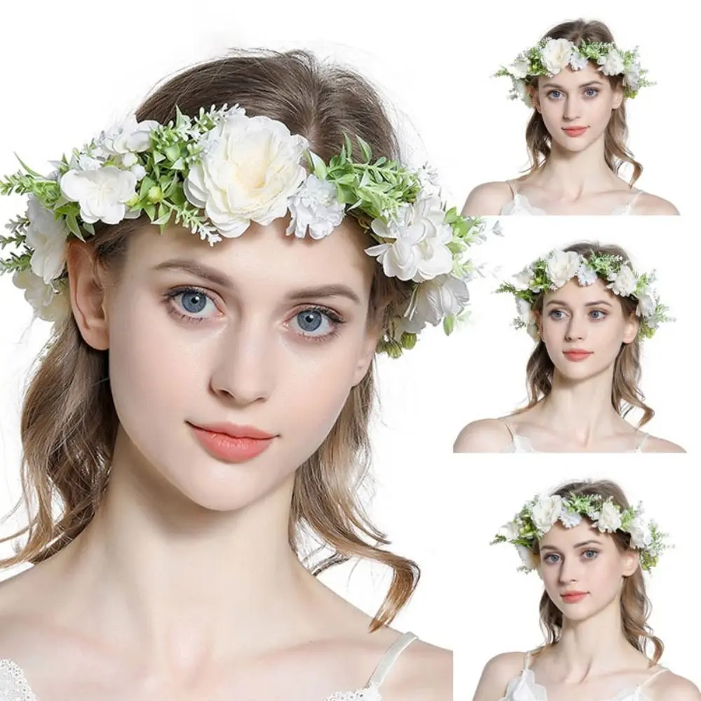 Girls Sweet Princess Wedding Party Headpiece Wedding Garland Flower Headband Bohemia Wreath Floral Crown
Girls Sweet Princess Wedding Party Headpiece Wedding Garland Flower Headband Bohemia Wreath Floral Crown