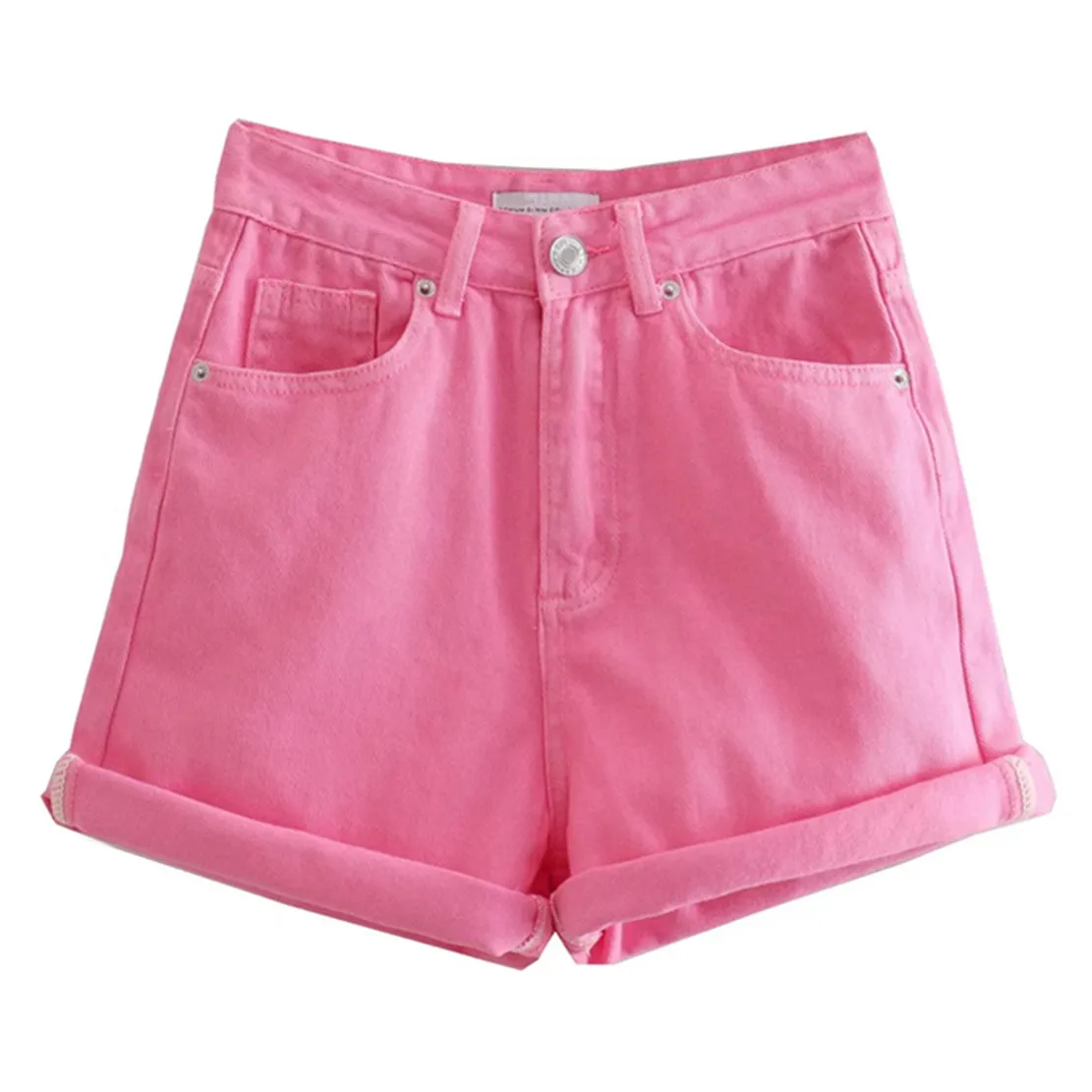 Withered 2022 Summer Denim Shorts England Style Fashion Pink Color Vintage Mom Shorts Denim Cotton Bermuda Women
Withered 2022 Summer Denim Shorts England Style Fashion Pink Color Vintage Mom Shorts Denim Cotton Bermuda Women