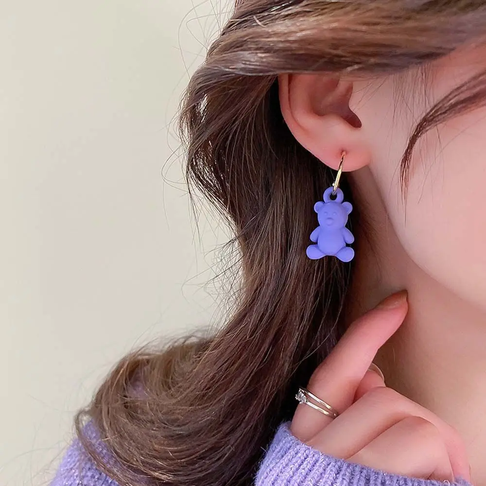 Simple Geometric Gift Round Purple Series Female Bear Korean Stud Earrings Very Peri Dangle Earring Women Drop Earrings
Simple Geometric Gift Round Purple Series Female Bear Korean Stud Earrings Very Peri Dangle Earring Women Drop Earrings