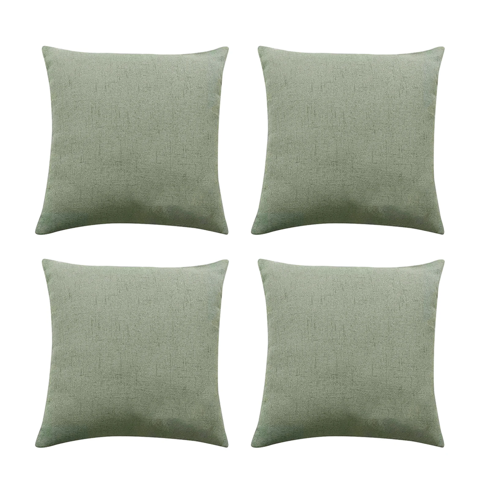 4pcs Cushion Cover Zipper Closure Throw Pillow Case Home Decor Breathable Simple Square Shape Light Green Solid Color Sofa
4pcs Cushion Cover Zipper Closure Throw Pillow Case Home Decor Breathable Simple Square Shape Light Green Solid Color Sofa