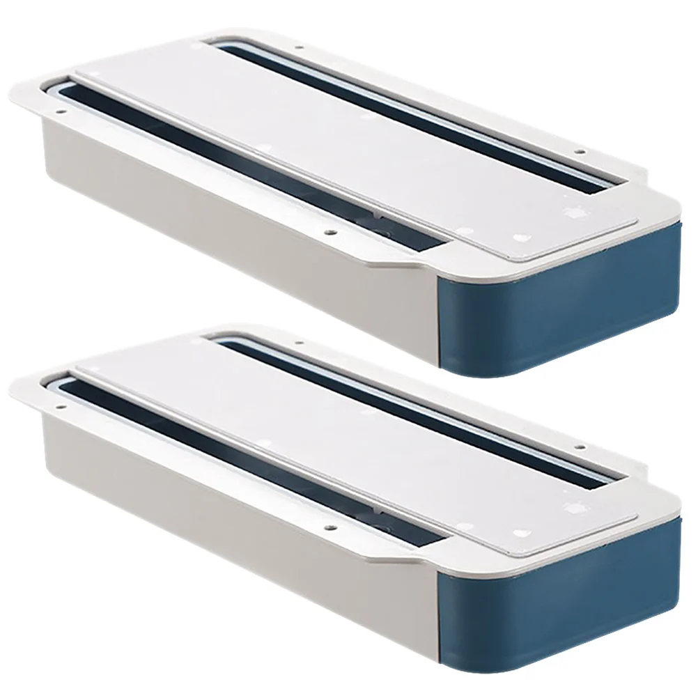 2 Pcs Stationery Storage Box Drawer Pen Holder Under Table Desk The Office Bottom Organizer Case Plastic
2 Pcs Stationery Storage Box Drawer Pen Holder Under Table Desk The Office Bottom Organizer Case Plastic