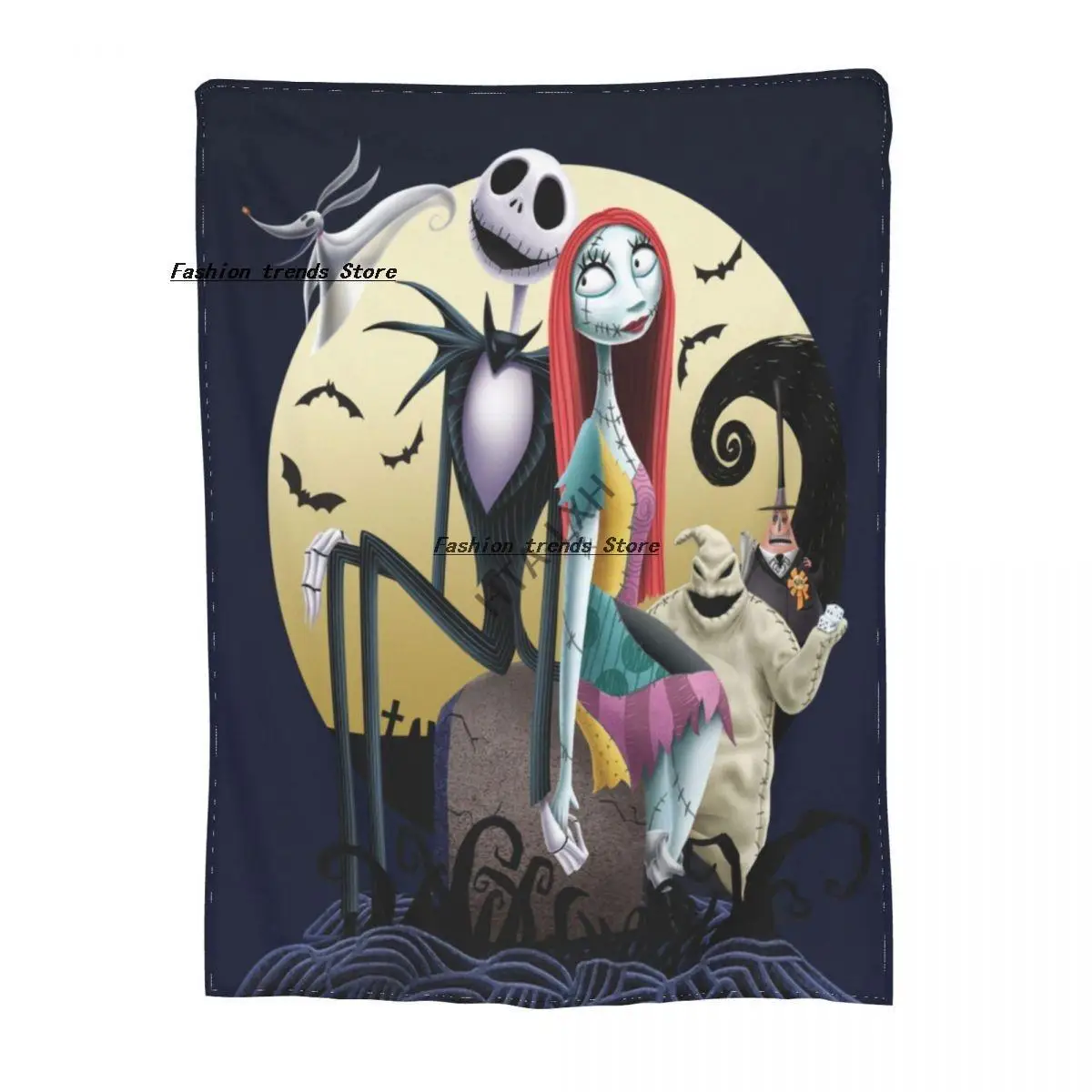 Christmas Skull Jack Sherpa Blankets Ultra Soft Flannel Fleece Throw Blankets for Couch Sofa Bed, To map custom blanket
Christmas Skull Jack Sherpa Blankets Ultra Soft Flannel Fleece Throw Blankets for Couch Sofa Bed, To map custom blanket