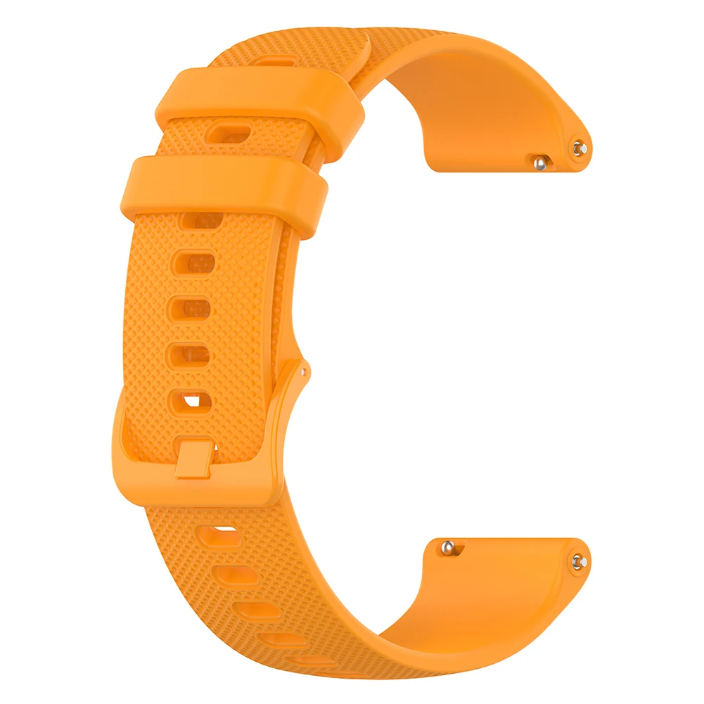 22mm Silicone Wristband with Sufficient Durability and Toughness Watch Bracelet Strap Replacement for Garmin Vivoactive 4
22mm Silicone Wristband with Sufficient Durability and Toughness Watch Bracelet Strap Replacement for Garmin Vivoactive 4