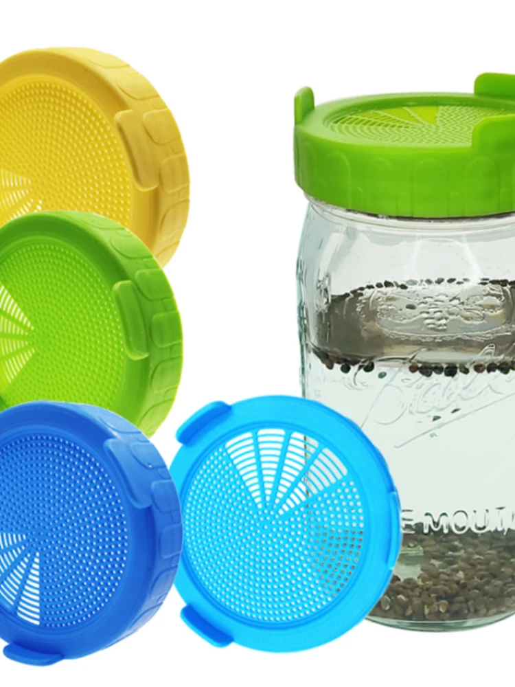 Wide Mouth Plastic Mason Jarhipping Seed Crop Germination for Mason Jar Plant Sprouting Lid Food Grade Mesh Sprout Cover Drops
Wide Mouth Plastic Mason Jarhipping Seed Crop Germination for Mason Jar Plant Sprouting Lid Food Grade Mesh Sprout Cover Drops