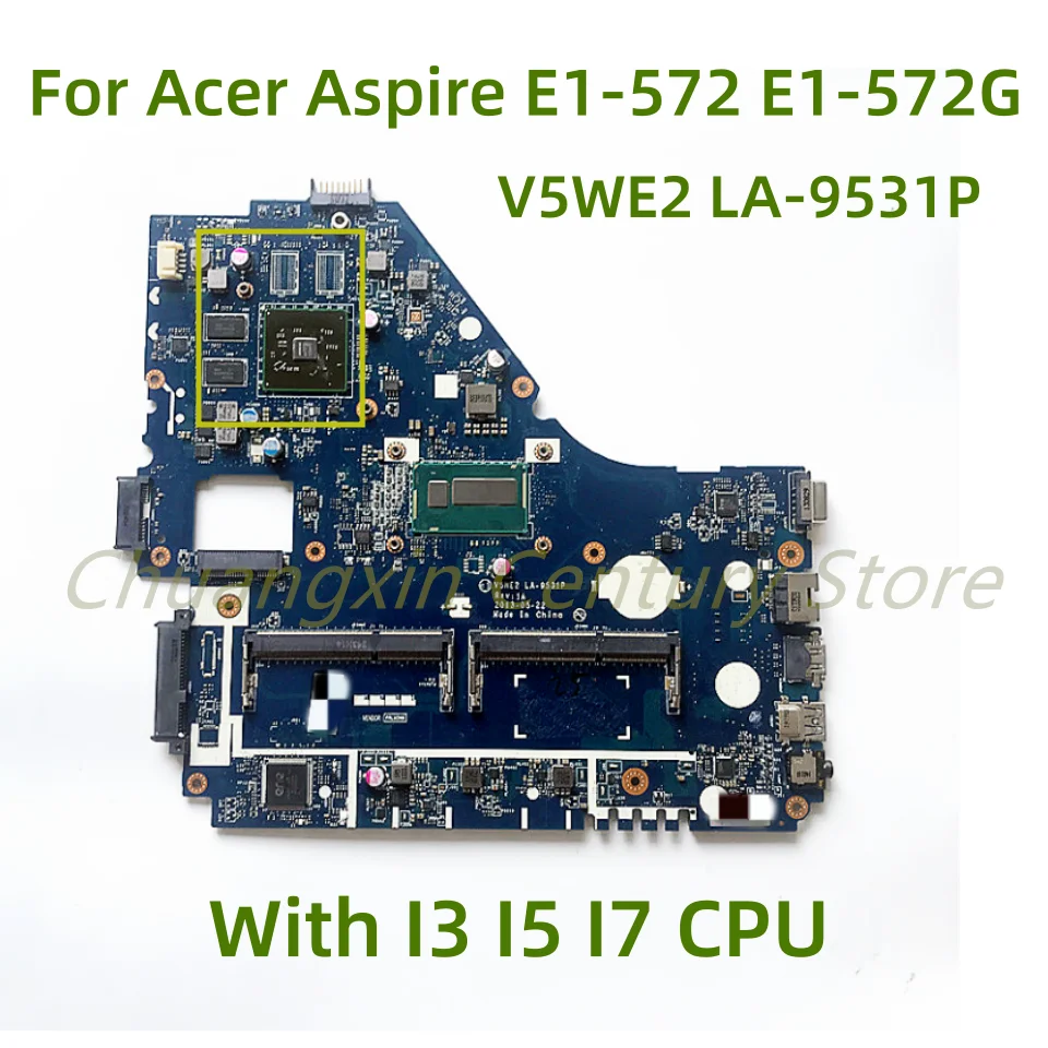 Подходит для Acer Aspire E1-572 V5-561G E1-572G материнская плата для ноутбука V5WE2 LA-9531P с процессором I3 I5 I7 GPU: 216-0841027 100% протестирован
Подходит для Acer Aspire E1-572 V5-561G E1-572G материнская плата для ноутбука V5WE2 LA-9531P с процессором I3 I5 I7 GPU: 216-0841027 100% протестирован