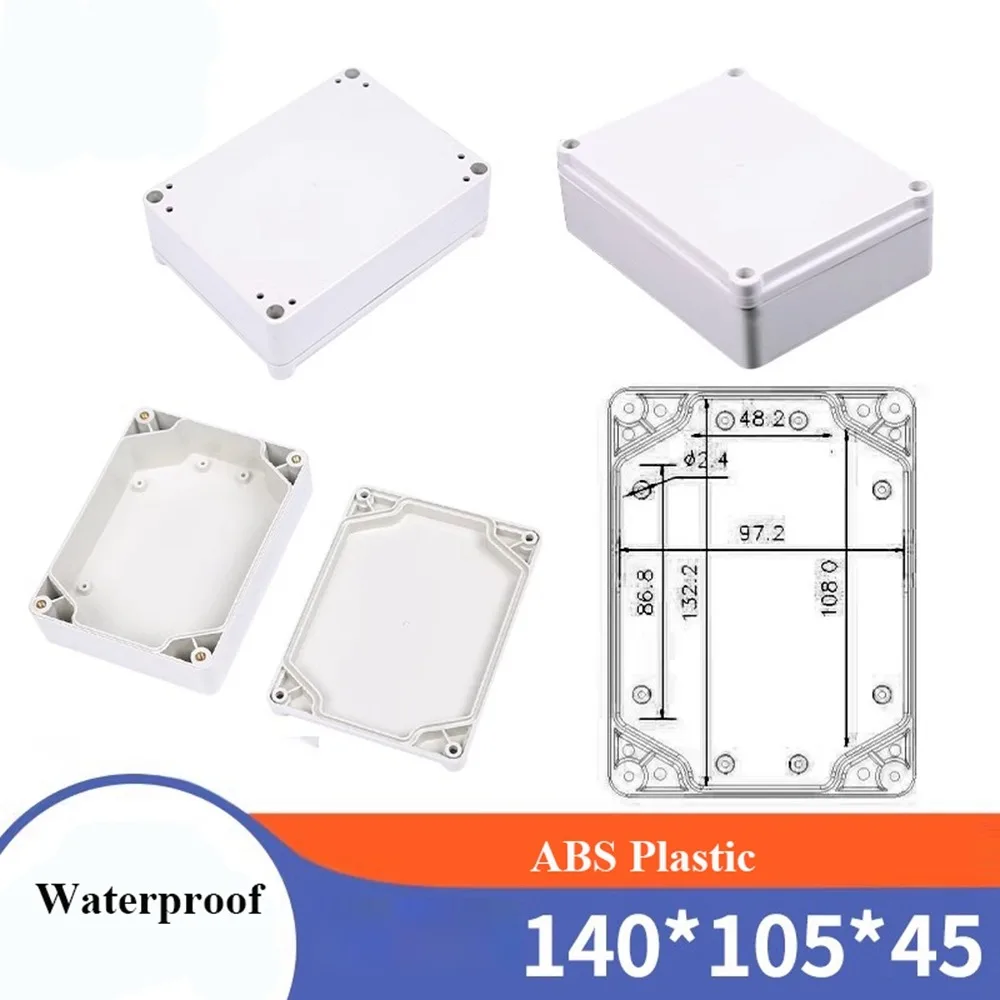 Водонепроницаемая распределительная коробка IP65, пластик, белый, 1 шт.
Водонепроницаемая распределительная коробка IP65, пластик, белый, 1 шт.