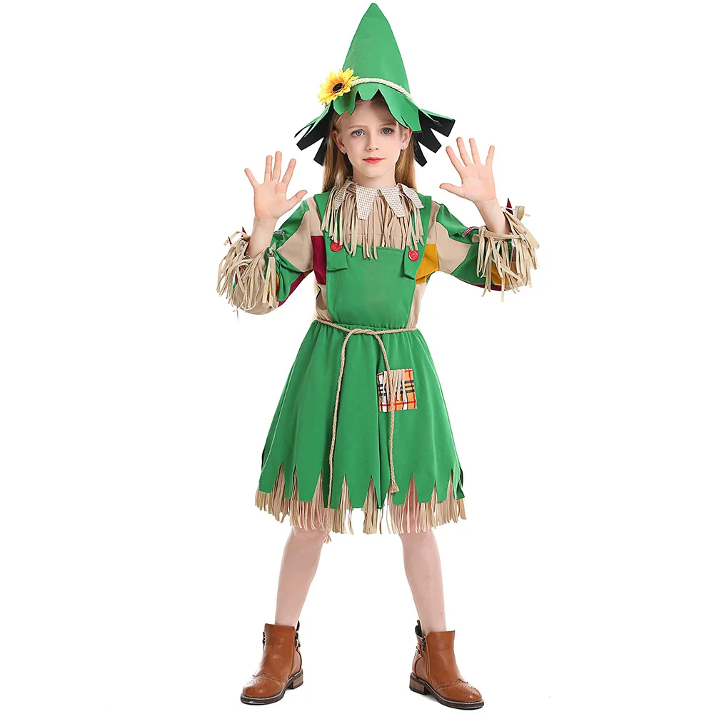 Halloween Cosplay Witch Costumes For Children 
Halloween Cosplay Witch Costumes For Children