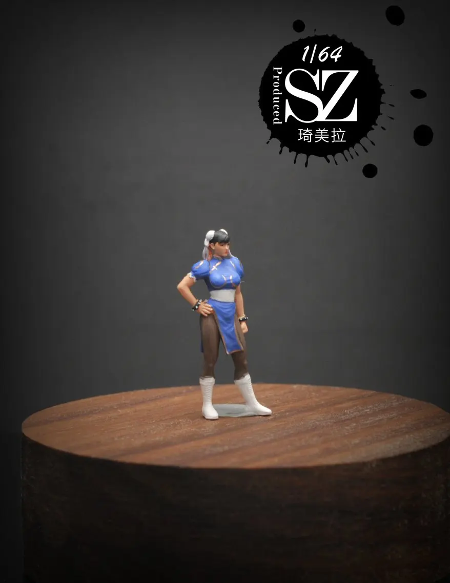 1/64 1/43 Doll Model Chunli Series Car Model Scene Ornament Micro Landscape Shooting Prop Resin Figure
1/64 1/43 Doll Model Chunli Series Car Model Scene Ornament Micro Landscape Shooting Prop Resin Figure