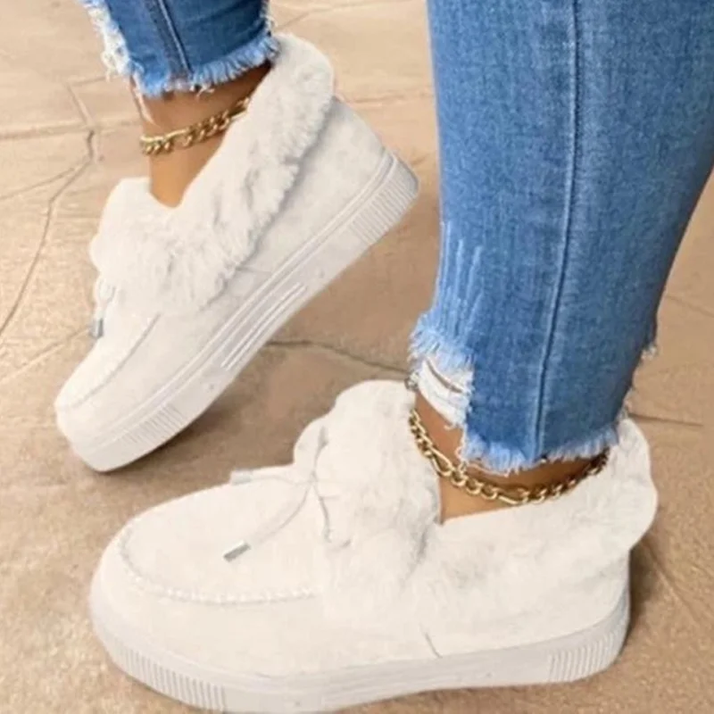 2022 New Women's Winter Boots Warm Plush Ankle Snow Boots Lace Up Soft Winter Sports Shoes Comfortable Cotton Women's Shoes
2022 New Women's Winter Boots Warm Plush Ankle Snow Boots Lace Up Soft Winter Sports Shoes Comfortable Cotton Women's Shoes