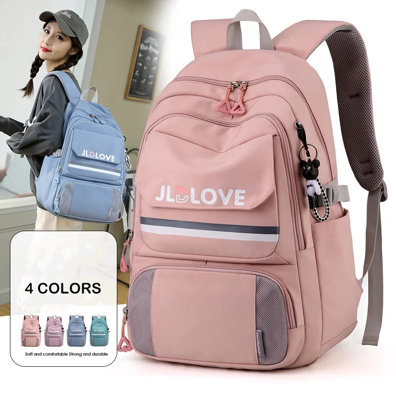 Casual Backpacks for Women School Students Girls Book Bag Simple Laptop Computer Backpack Lady Multipocket Travel Bags Packsack
Casual Backpacks for Women School Students Girls Book Bag Simple Laptop Computer Backpack Lady Multipocket Travel Bags Packsack