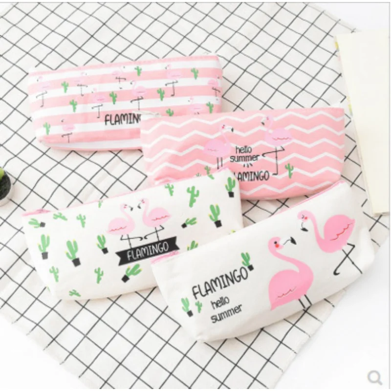 Cute Flamingo Pencil Bag Korean Simple Student Large Capacity Pen Case Zipper Pencil Pouch Stationery Holder School Supplies
Cute Flamingo Pencil Bag Korean Simple Student Large Capacity Pen Case Zipper Pencil Pouch Stationery Holder School Supplies