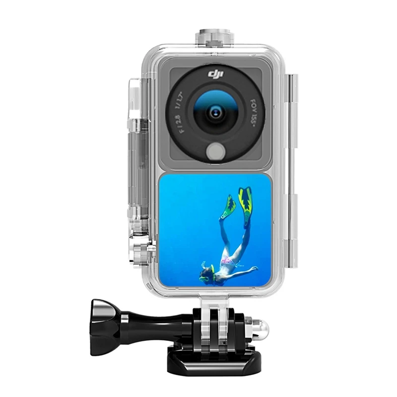 Waterproof Dive Housing Case For DJI Action 2, Protective Case Diving Shell For Action 2 Underwater Action Camera
Waterproof Dive Housing Case For DJI Action 2, Protective Case Diving Shell For Action 2 Underwater Action Camera