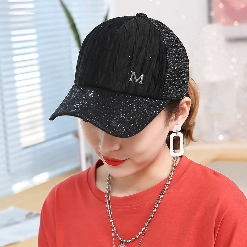 Summer Women's Fashion Baseball Cap Spring and Autumn Outdoor Outing Sun Hat Tide Brand Street All-match Men's Black Mesh Hat
Summer Women's Fashion Baseball Cap Spring and Autumn Outdoor Outing Sun Hat Tide Brand Street All-match Men's Black Mesh Hat