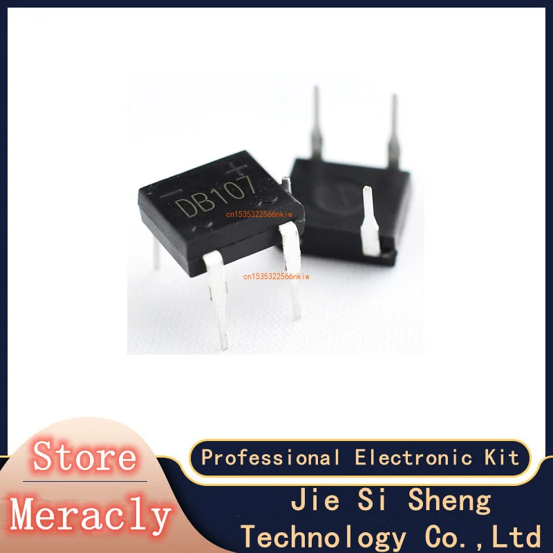 20PCS/LOT DB107 db107 dip4 dip 1A 1000V Single Phases Diode Rectifier Bridge
20PCS/LOT DB107 db107 dip4 dip 1A 1000V Single Phases Diode Rectifier Bridge