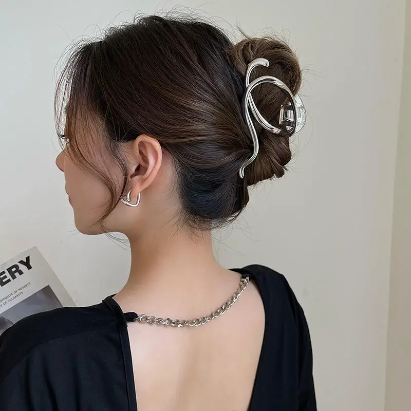Korean Style Fashion Simple Irregular Hairpin Girl Korean Hairpin Women's Hairpin Horsetail Hairpin Headwear Korean Accessories
Korean Style Fashion Simple Irregular Hairpin Girl Korean Hairpin Women's Hairpin Horsetail Hairpin Headwear Korean Accessories