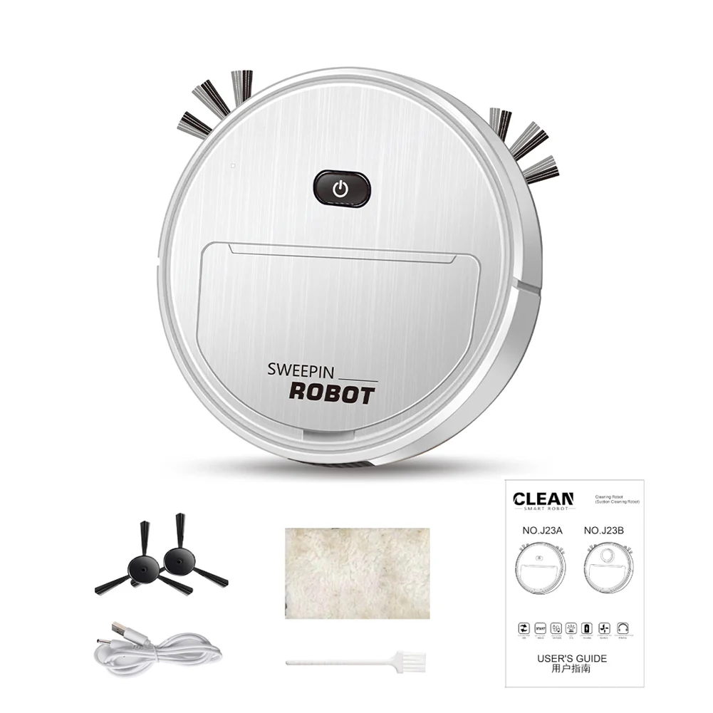 3 In 1 Robot Vacuum Cleaner Smart Wireless Sweep and Wet Mopping for Home Intelligent Low Noise Electric Cleaning Machine
3 In 1 Robot Vacuum Cleaner Smart Wireless Sweep and Wet Mopping for Home Intelligent Low Noise Electric Cleaning Machine