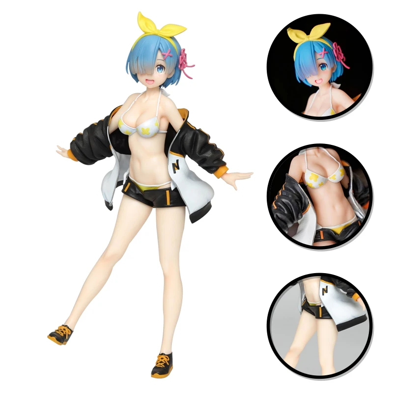 23CM Anime RE: Zero-Starting Life in Another World Ram Figure Action Figure Swimwear Sportswear Bikini Dress Up Model Toy Gift
23CM Anime RE: Zero-Starting Life in Another World Ram Figure Action Figure Swimwear Sportswear Bikini Dress Up Model Toy Gift