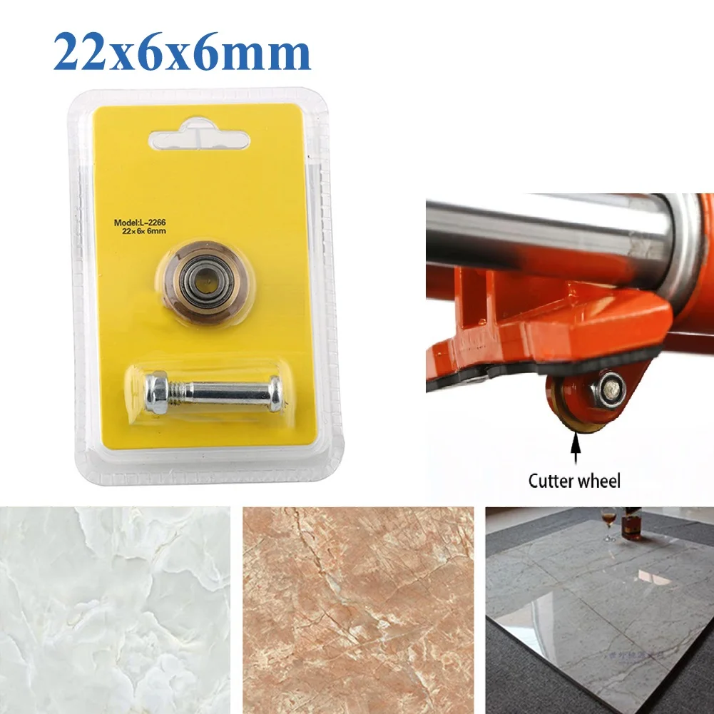 22*6*6mm Tungsten Tile Ceramic Cutting Wheel Cutter Ceramic Tile Rotary Bearing Wheel Replacement Alloy Ceramic Tile Cutter
22*6*6mm Tungsten Tile Ceramic Cutting Wheel Cutter Ceramic Tile Rotary Bearing Wheel Replacement Alloy Ceramic Tile Cutter