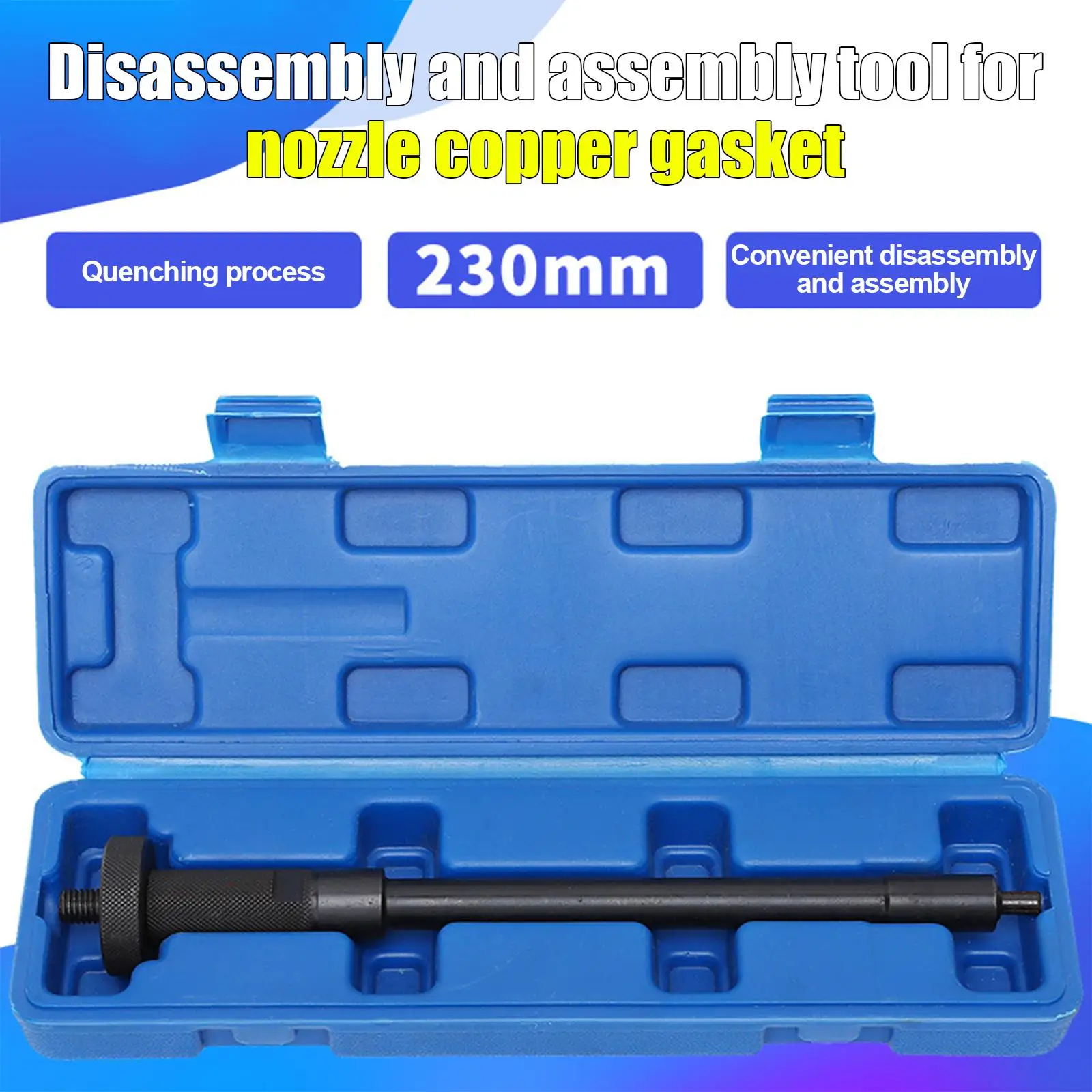

Injector Gasket Installation Tool Professional Spare Parts Extractor Engines Injector Copper Washer Gasket Remover