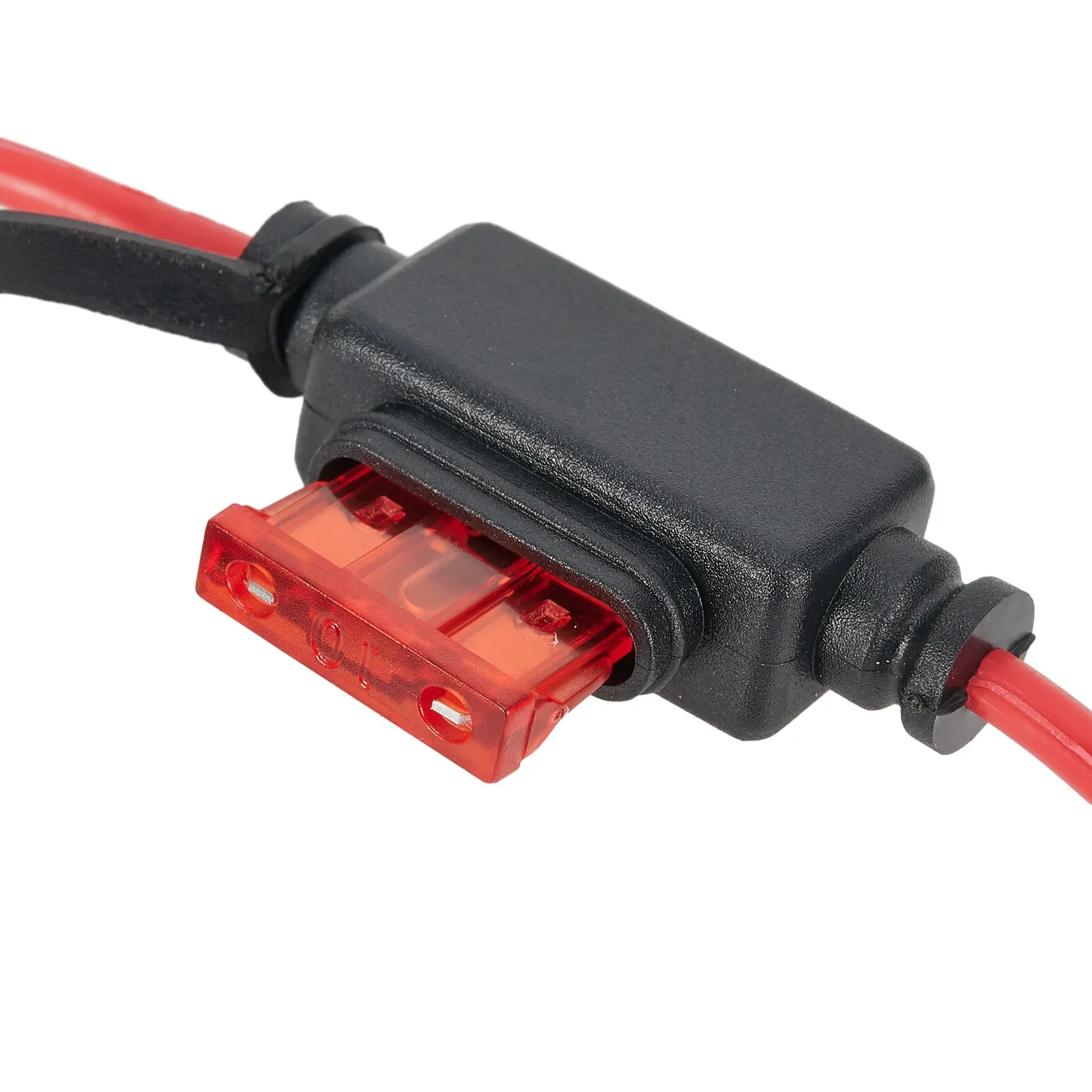 

SAE Terminal Battery Power Cable Motorcycle Outdoor Gear Essentials 10A Fuse 12V 18AWG 2 Feet Plastic Red/black