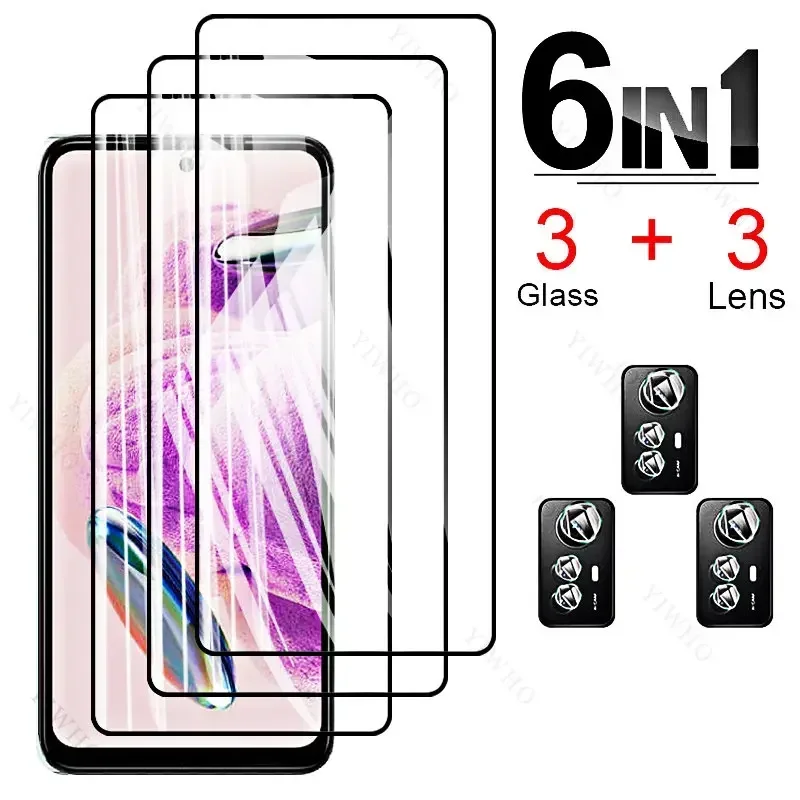 6in1 Tempered Glass for Xiaomi Redmi Note 12S 12 12Pro Screen Protector Note12 Note 12 S Pro Plus Camera Lens Protective Film
6in1 Tempered Glass for Xiaomi Redmi Note 12S 12 12Pro Screen Protector Note12 Note 12 S Pro Plus Camera Lens Protective Film