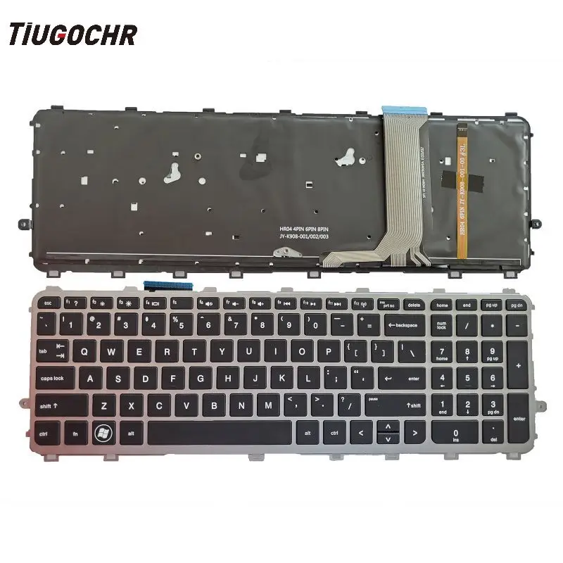 New for HP Envy 15-J 15Z-J 17-J 17T-J Silver frame Keyboard US Backlit 720245-001 711505-001
New for HP Envy 15-J 15Z-J 17-J 17T-J Silver frame Keyboard US Backlit 720245-001 711505-001