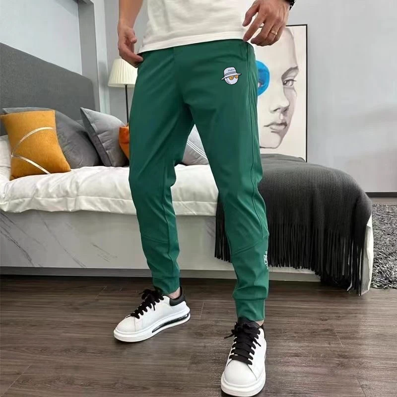 Sports Men's Pants Golf Apparel 2023 Men's Summer Ice Silk Pants Men's Clothing Quick Drying Printed Loose Pants 
Sports Men's Pants Golf Apparel 2023 Men's Summer Ice Silk Pants Men's Clothing Quick Drying Printed Loose Pants