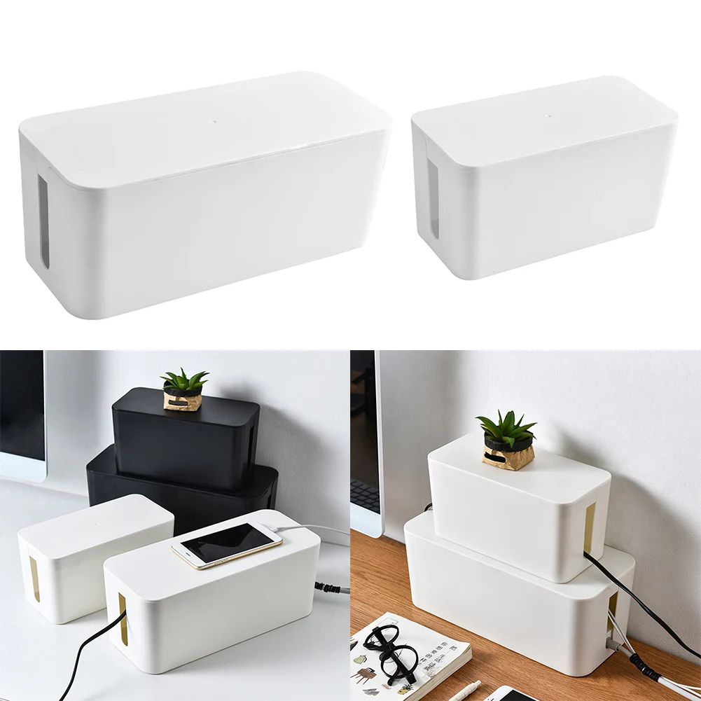Cable Cord Organizer Hider Large Cable Management Box Plugs Cables Cords Large Medium-size Management Boxes For TV Computer
Cable Cord Organizer Hider Large Cable Management Box Plugs Cables Cords Large Medium-size Management Boxes For TV Computer