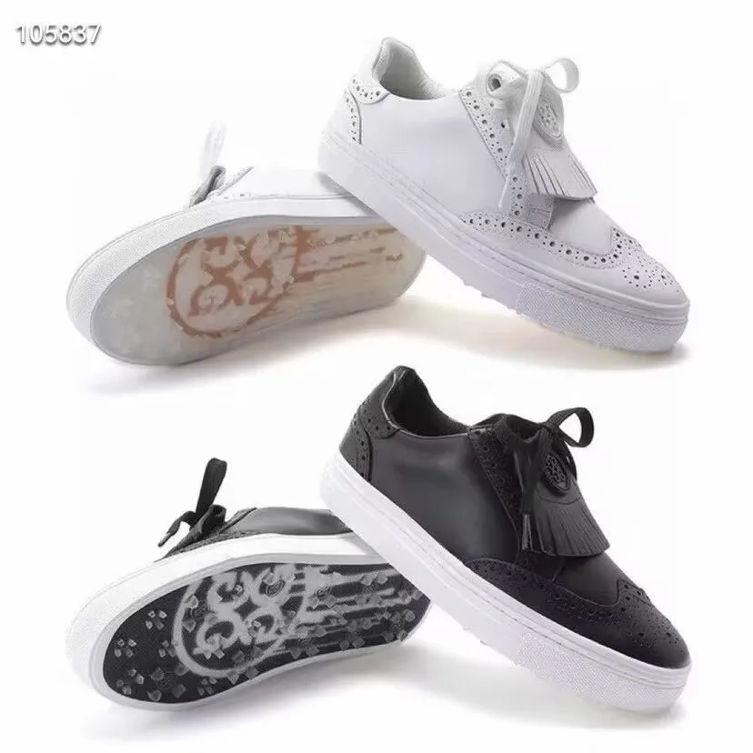 Golf shoes Autumn and winter women's tassel slip resistant lace up sneakers golf casual versatile fashion shoes
Golf shoes Autumn and winter women's tassel slip resistant lace up sneakers golf casual versatile fashion shoes