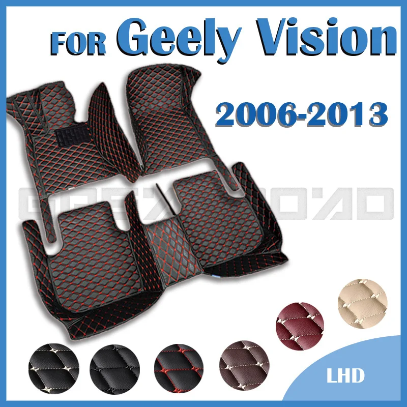 Car Floor Mats For Geely Vision 2006 2007 2008 2009 2010 2011 2012 2013 Custom Auto Foot Pads Carpet Cover Interior Accessories
Car Floor Mats For Geely Vision 2006 2007 2008 2009 2010 2011 2012 2013 Custom Auto Foot Pads Carpet Cover Interior Accessories