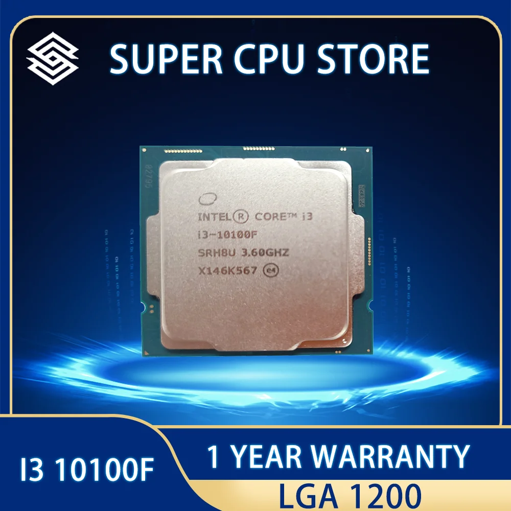 Intel Core i3-10100F i3 10100F 3.6 GHz 4-core 8-thread CPU processor L2 = 1M L3 = 6m 65W LGA 1200
Intel Core i3-10100F i3 10100F 3.6 GHz 4-core 8-thread CPU processor L2 = 1M L3 = 6m 65W LGA 1200