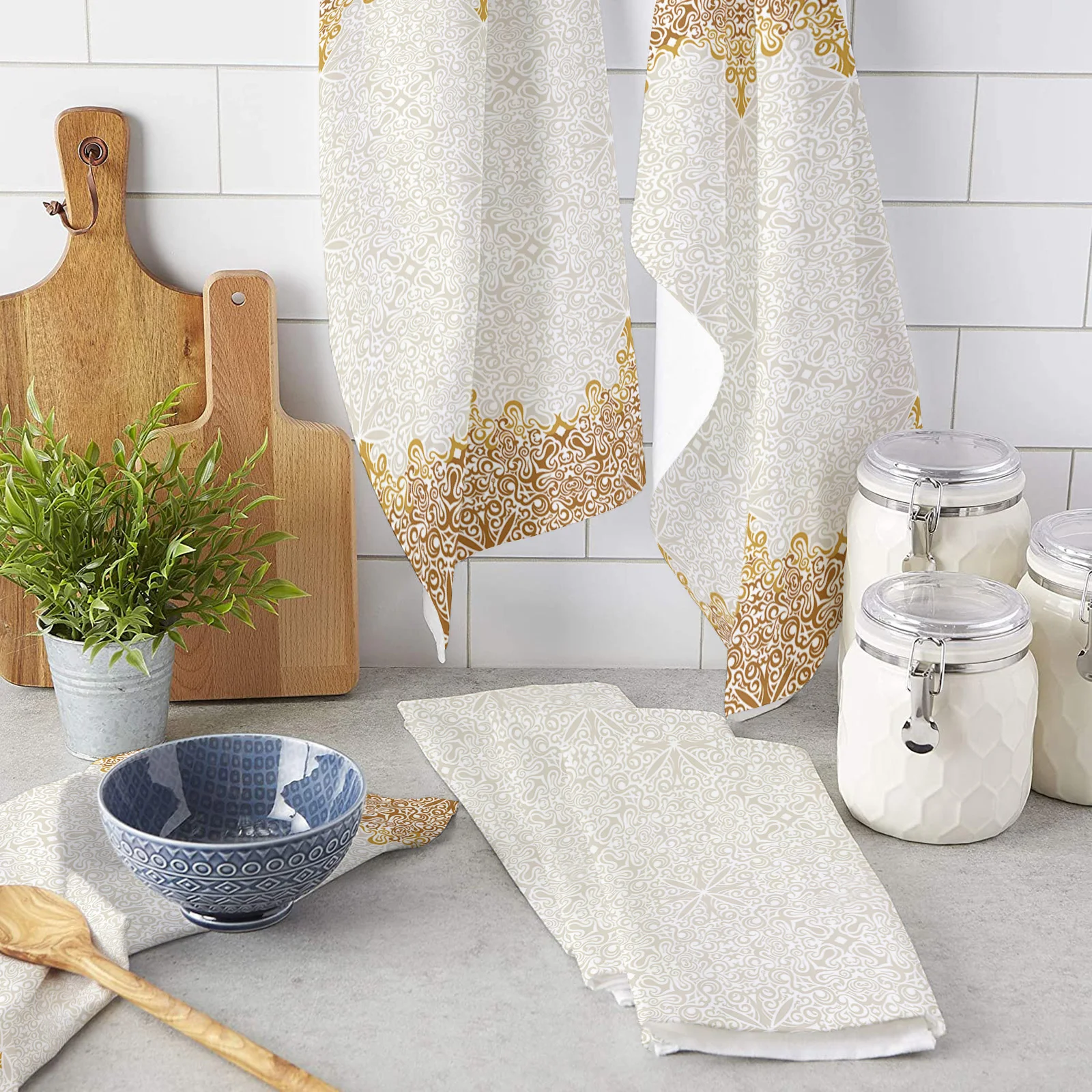 Богемное Ретро этническое полотенце из микрофибры, впитывающая кухонная салфетка для мытья посуды, полотенце 
Богемное Ретро этническое полотенце из микрофибры, впитывающая кухонная салфетка для мытья посуды, полотенце