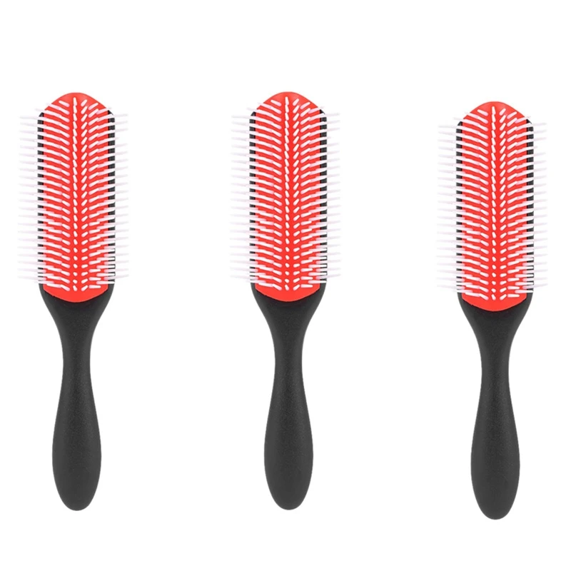 3Pcs Hair Brush Scalp Massage Handle Hair Brush Anti-Static Comb Soft Detangler Hair Curl Straight Beauty Styling Tool
3Pcs Hair Brush Scalp Massage Handle Hair Brush Anti-Static Comb Soft Detangler Hair Curl Straight Beauty Styling Tool